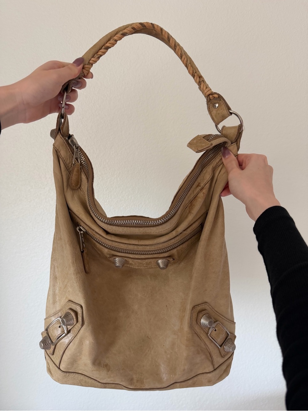 Balenciaga Day Bag Tan/Beige